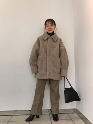 ローリーズファーム　アウター　即購入大歓迎！ LOWRYS FARM（ローリーズファーム）の「オーバーボアジャケット