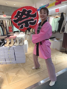 「祭り」｜「アイテム（その他）」を使った、こみさん（レディース・150cm）の冬コーディネート