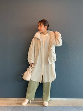 「LOWRYS FARM（ローリーズファーム）のストレッチヒールブーツ　851418（ブーツ）」を使った、こみさん（レディース・150cm）の冬コーディネート