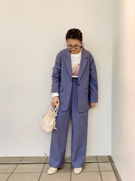 「LOWRYS FARM（ローリーズファーム）のストレッチヒールブーツ　851418（ブーツ）」を使った、こみさん（レディース・150cm）の冬コーディネート