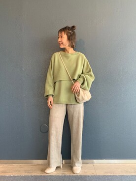 「LOWRYS FARM（ローリーズファーム）のストレッチヒールブーツ　851418（ブーツ）」を使った、こみさん（レディース・150cm）の冬コーディネート