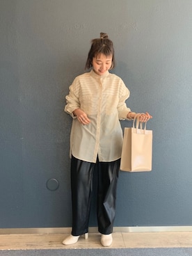 「LOWRYS FARM（ローリーズファーム）のストレッチヒールブーツ　851418（ブーツ）」を使った、こみさん（レディース・150cm）の冬コーディネート