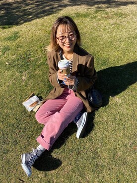 「fd style（エフディ スタイル）のアイテム」を使った、こみさん（レディース・150cm）の冬コーディネート