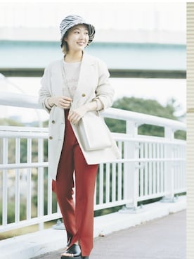 テーラードジャケット ロング丈 コーディネート Zozotown