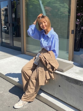 「OSIRIS（オサイラス）のアイテム」を使った、こみさん（レディース・150cm）の春コーディネート