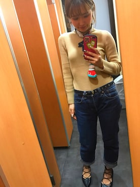 「ドラフトリーバイス」｜♡moemi♡さん（レディース・167cm）の冬コーディネート