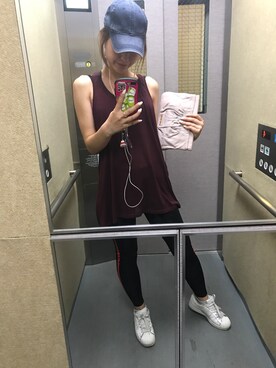 「miu miu（ミュウミュウ）のアイテム（クラッチバッグ）」を使った、♡moemi♡さん（レディース・167cm）の夏コーディネート