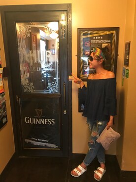 「miu miu（ミュウミュウ）のアイテム（クラッチバッグ）」を使った、♡moemi♡さん（レディース・167cm）の夏コーディネート