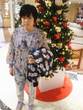 「ScoLar Parity（スカラーパリティ）のアイテム（ジャケット/アウター）」を使った、あまねさん（レディース・166cm）の冬コーディネート