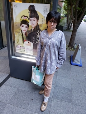 「ScoLar Parity（スカラーパリティ）のアイテム」を使った、あまねさん（メンズ・166cm）の春コーディネート