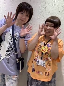 「ScoLar Parity（スカラーパリティ）のアイテム」を使った、あまねさん（レディース・166cm）の夏コーディネート