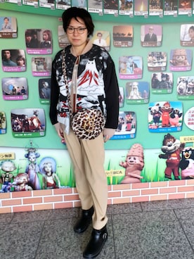 「ScoLar Parity（スカラーパリティ）のアイテム（ジャケット/アウター）」を使った、あまねさん（レディース・166cm）の冬コーディネート