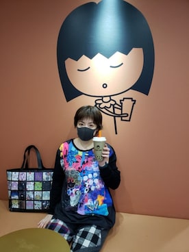 「ScoLar Parity（スカラーパリティ）のアイテム」を使った、あまねさん（レディース・166cm）の春コーディネート