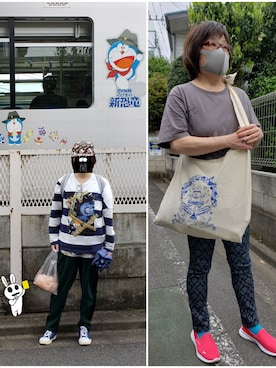「ScoLar Parity（スカラーパリティ）のアイテム」を使った、あまねさん（レディース・166cm）の春コーディネート