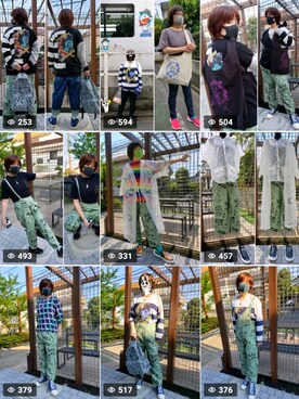 「ScoLar Parity（スカラーパリティ）のアイテム」を使った、あまねさん（レディース・166cm）の春コーディネート