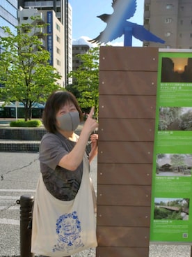 「ScoLar Parity（スカラーパリティ）のアイテム」を使った、あまねさん（レディース・166cm）の春コーディネート