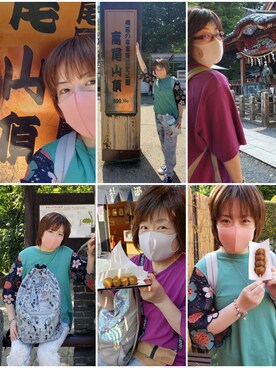 「ScoLar Parity（スカラーパリティ）のアイテム」を使った、あまねさん（レディース・166cm）の夏コーディネート