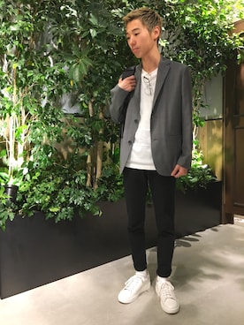 もちたくさん（メンズ・170cm）の春コーディネート