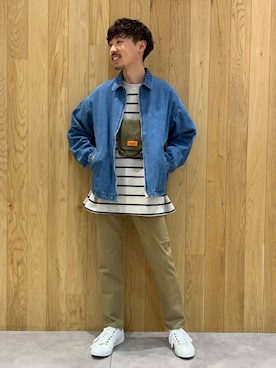 もちたくさん(メンズ・170cm)の春コーディネート