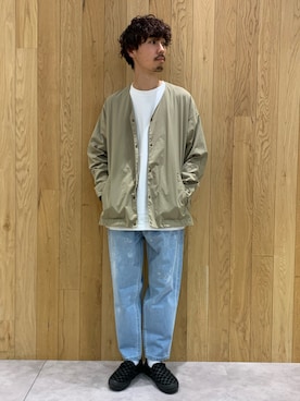 もちたくさん（メンズ・168cm）の春コーディネート