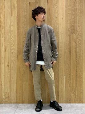 もちたくさん（メンズ・168cm）の春コーディネート