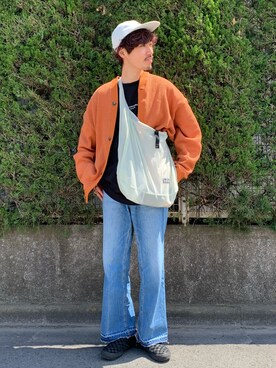 もちたくさん（メンズ・168cm）の春コーディネート