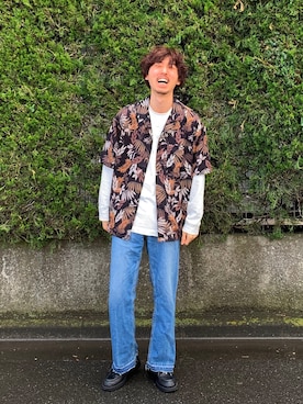 もちたくさん（メンズ・168cm）の春コーディネート