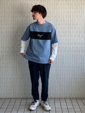 もちたくさん（メンズ・168cm）の春コーディネート