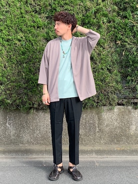 もちたくさん（メンズ・168cm）の春コーディネート