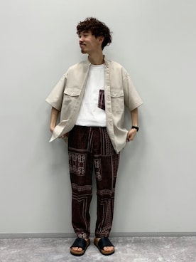 もちたくさん（メンズ・168cm）の夏コーディネート