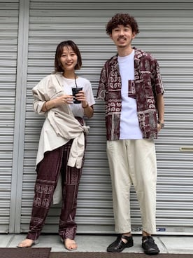 もちたくさん（メンズ・168cm）の夏コーディネート