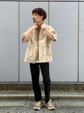 もちたくさん（メンズ・168cm）の夏コーディネート