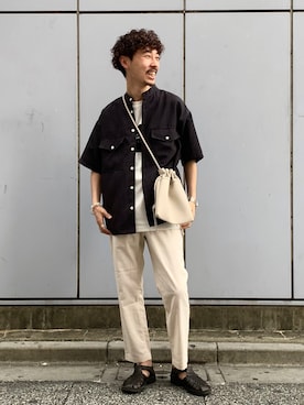 もちたくさん（メンズ・168cm）の夏コーディネート