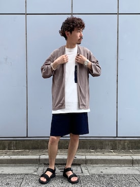 もちたくさん（メンズ・168cm）の夏コーディネート