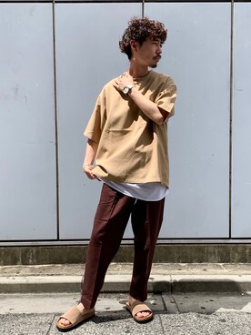 もちたくさん（メンズ・168cm）の夏コーディネート