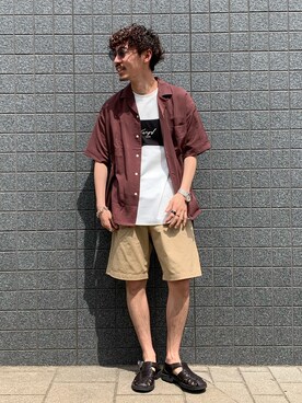 もちたくさん（メンズ・168cm）の夏コーディネート