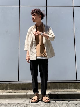 もちたくさん(メンズ・168cm)の夏コーディネート