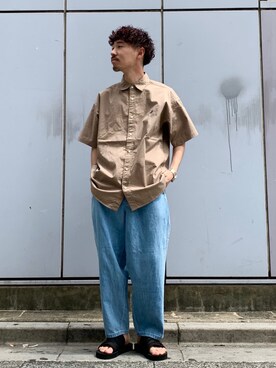 もちたくさん(メンズ・168cm)の夏コーディネート