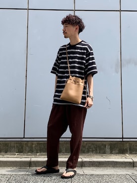 もちたくさん（メンズ・168cm）の夏コーディネート