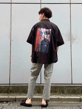 もちたくさん(メンズ・168cm)の夏コーディネート