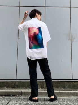 もちたくさん（メンズ・168cm）の夏コーディネート