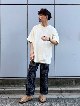 もちたくさん（メンズ・168cm）の夏コーディネート