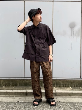 もちたくさん（メンズ・168cm）の夏コーディネート