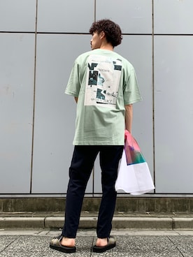 もちたくさん（メンズ・168cm）の夏コーディネート