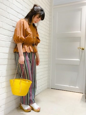 落合さんのコーディネート