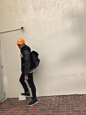 「Jumper（ジャンパー）のアイテム」を使った、Lamb さん（メンズ・177cm）の冬コーディネート