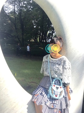 「SALAR（サラ）のアイテム」を使った、428さん（レディース・155cm）の秋コーディネート