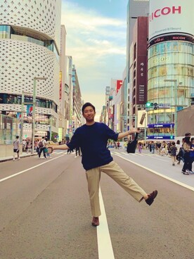 「RUBBER KILLER（ラバーキラー）のアイテム」を使った、otakaさん（メンズ・168cm）の秋コーディネート