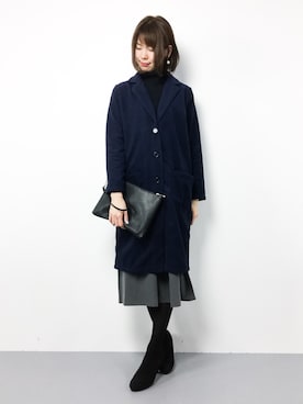 miyaseさん（レディース・165cm）の冬コーディネート