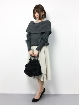miyaseさん（レディース・165cm）の冬コーディネート